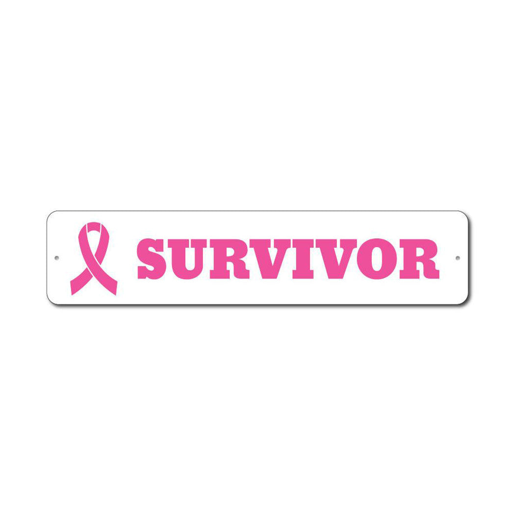 Survivor Metal Sign
