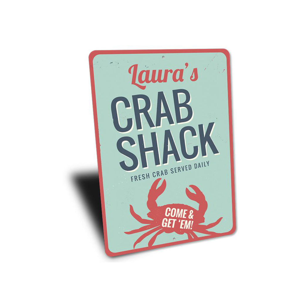 Crab Come & Get Em Sign