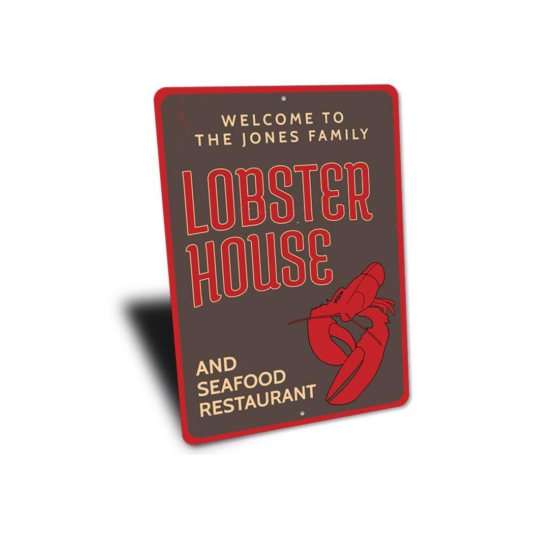 Welcome Lobster House Sign