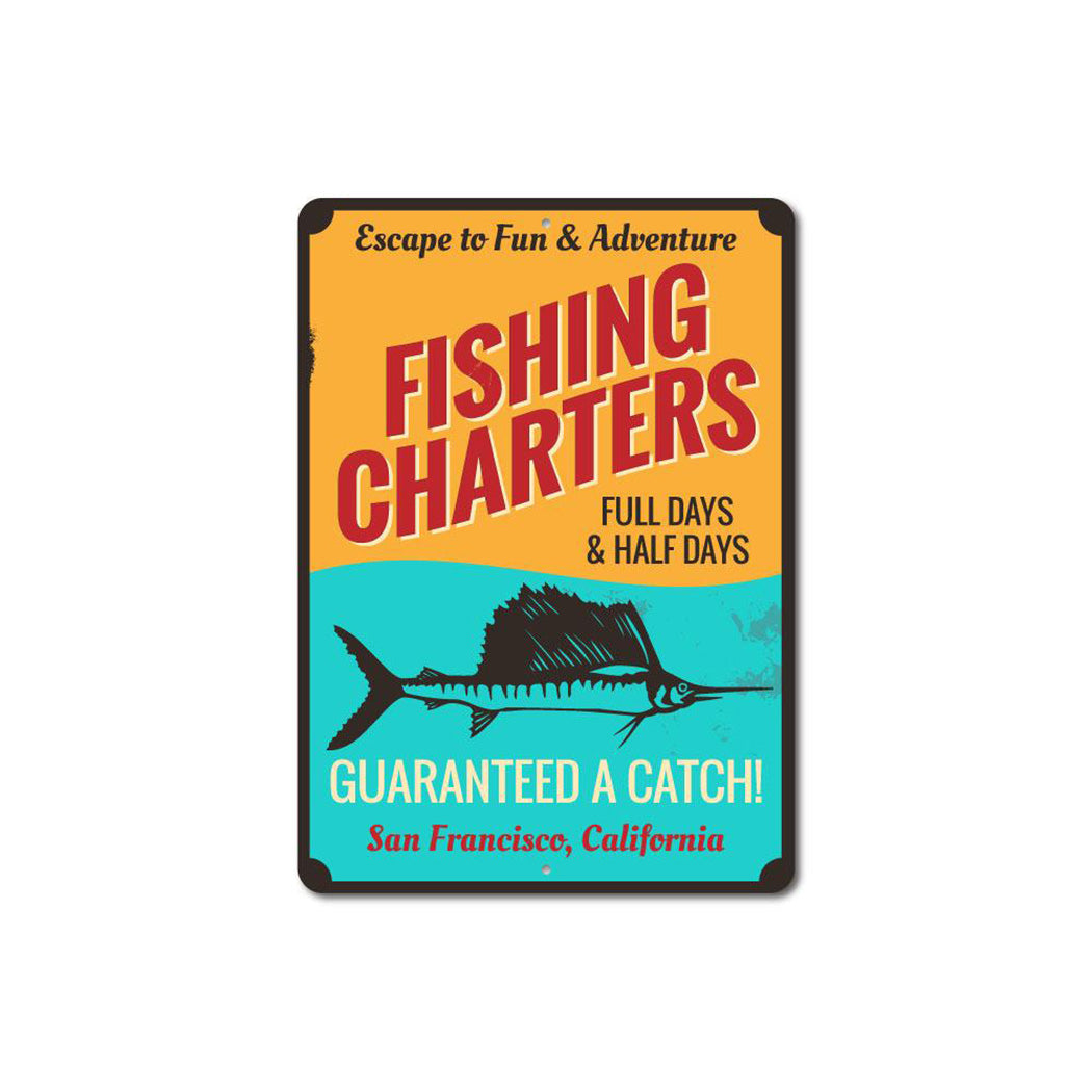 Fishing Charters Sign