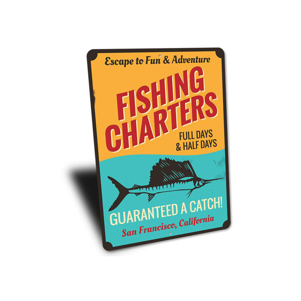 Fishing Charters Sign