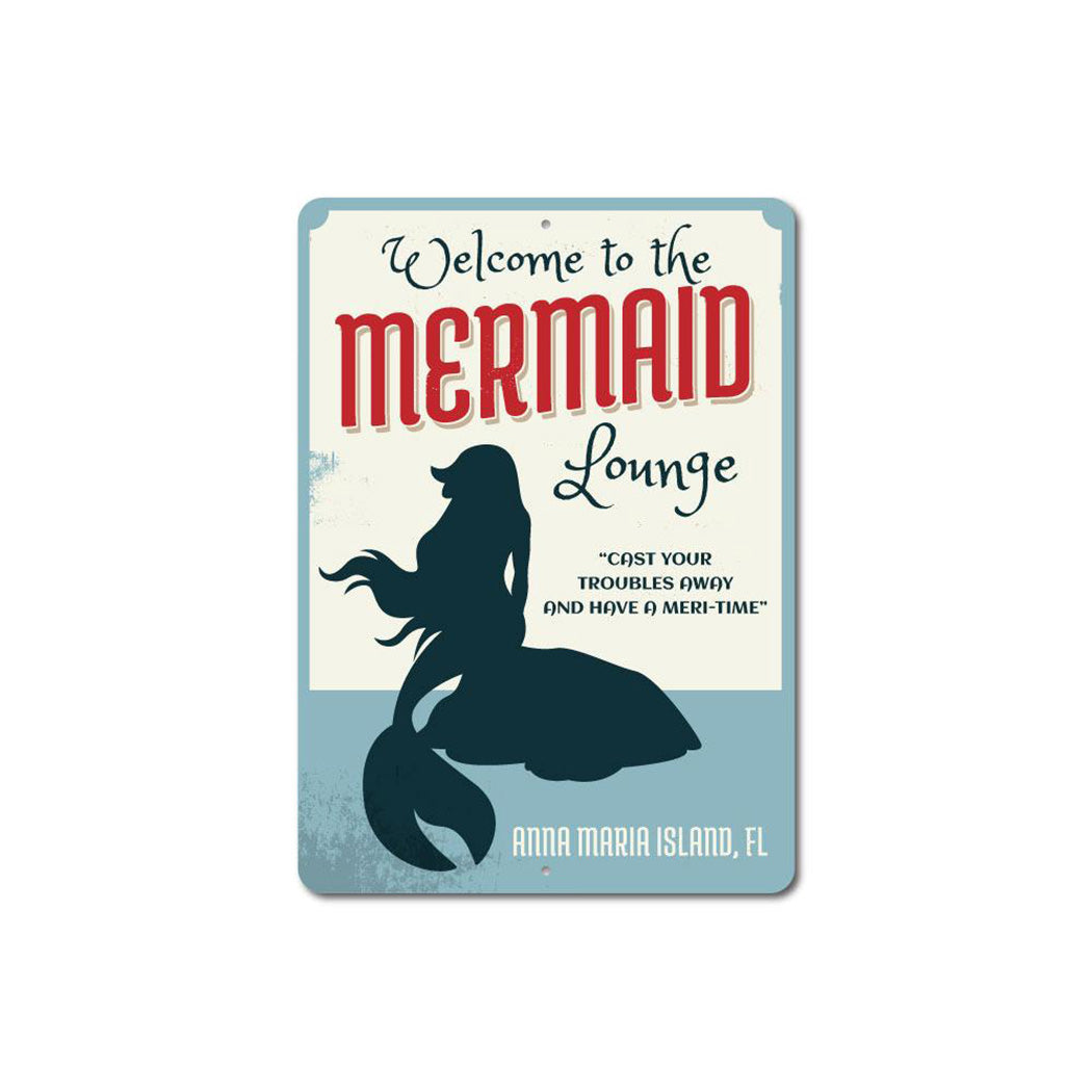 Mermaid Lounge Sign