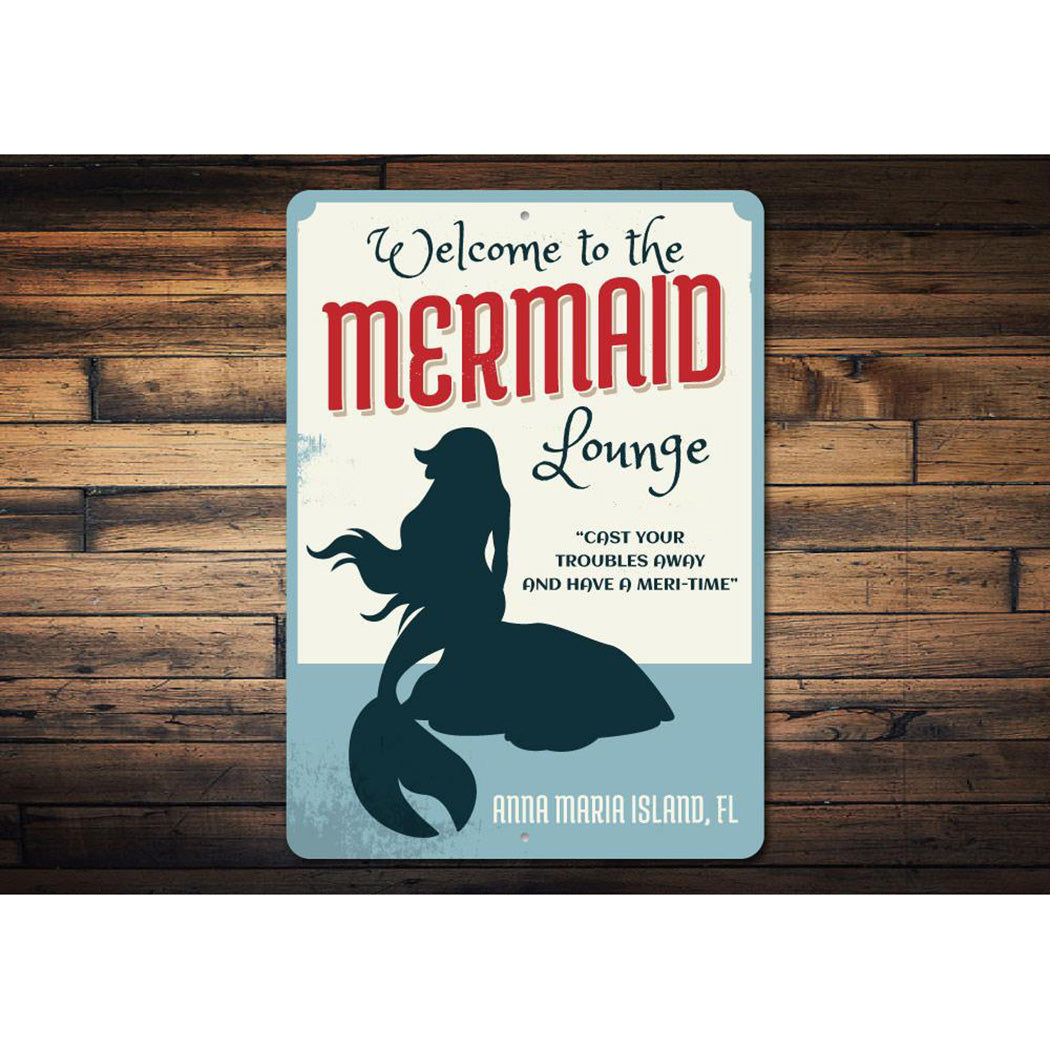 Mermaid Lounge Sign