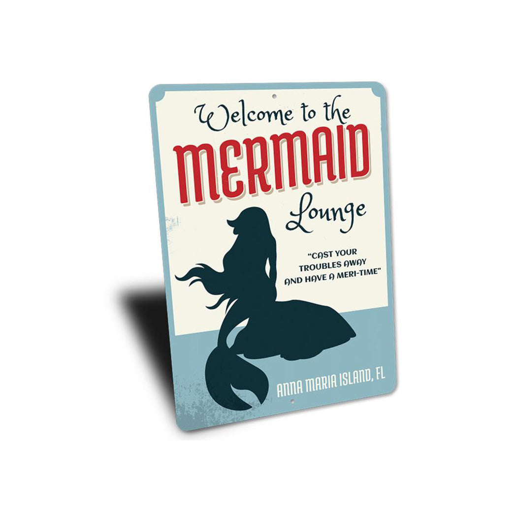 Mermaid Lounge Sign