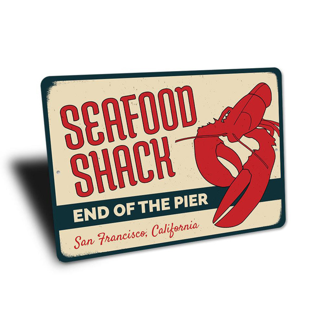 Lobster Seafood Shack Sign