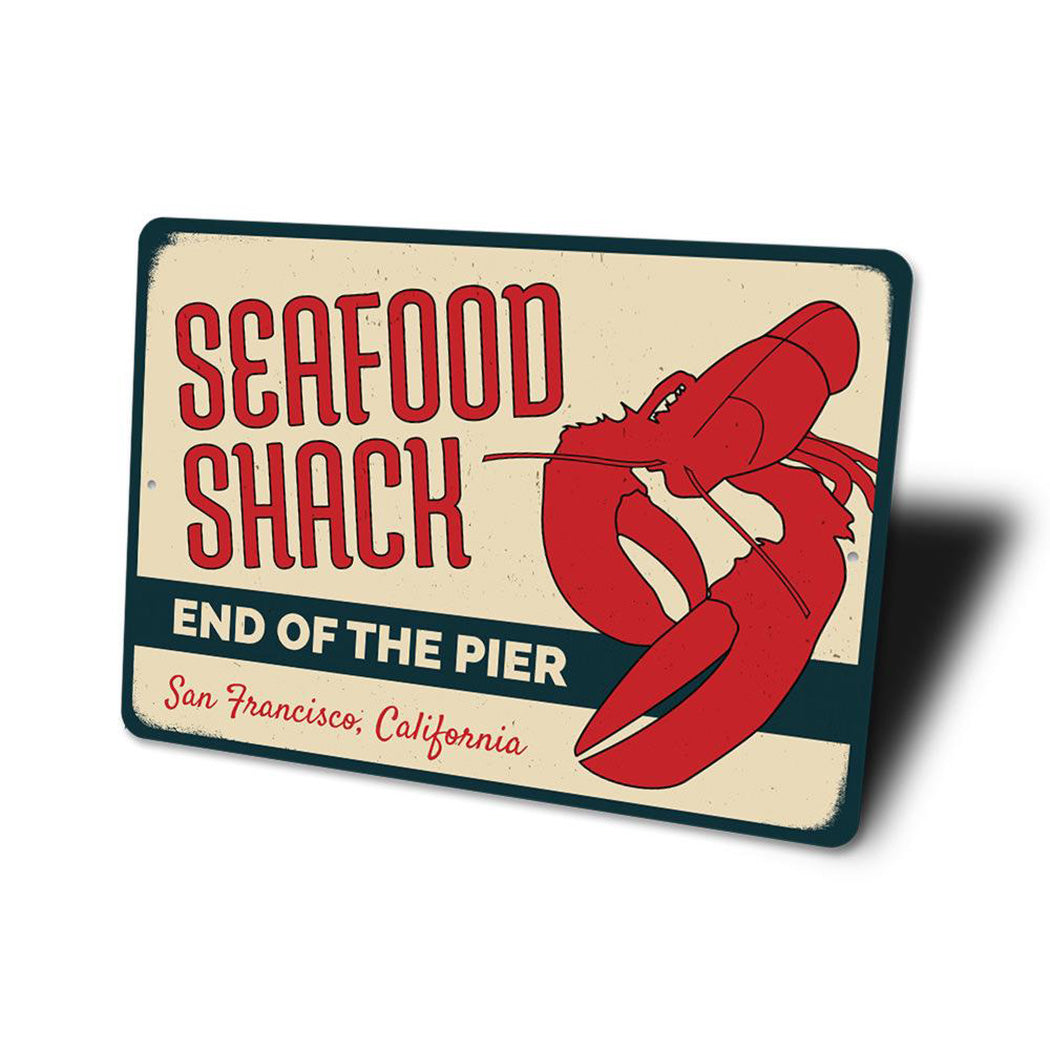 Lobster Seafood Shack Sign