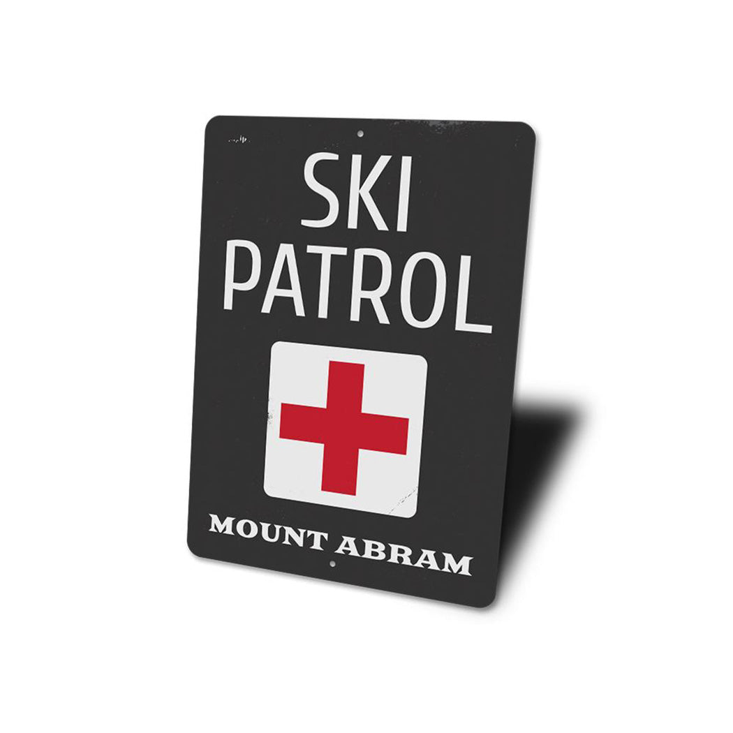 Location Ski Patrol Sign