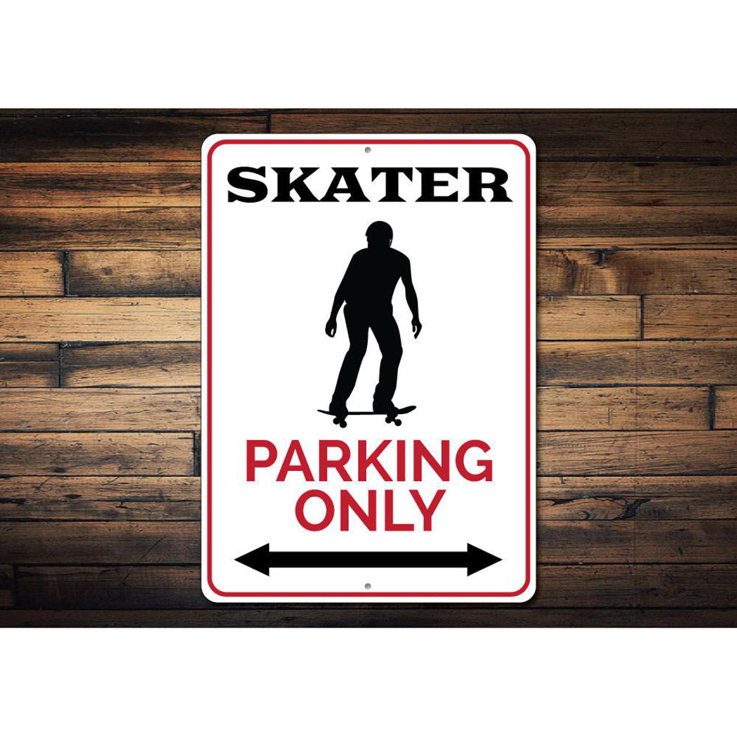 Skater Parking Only Sign