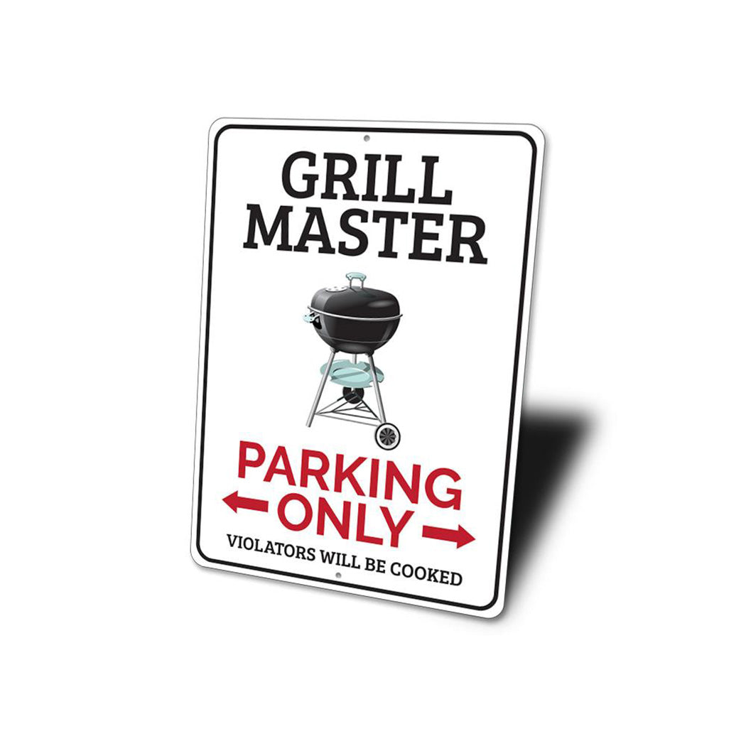 Grill Master Parking Sign