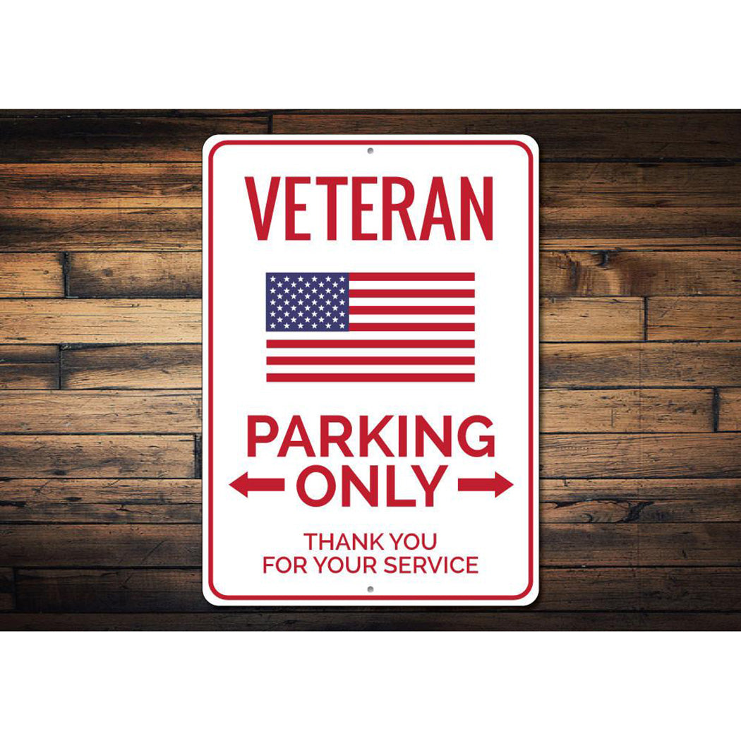 Veteran Parking Sign