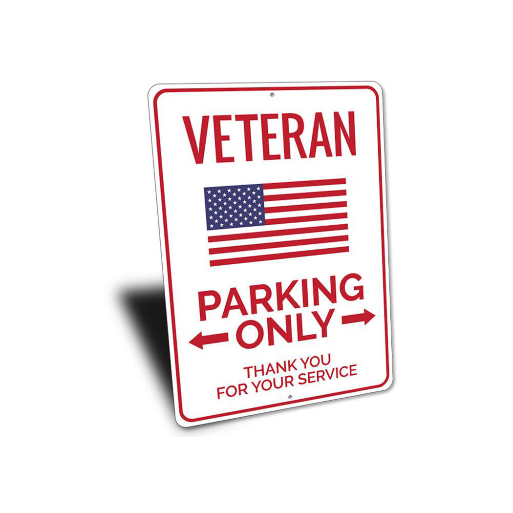 Veteran Parking Sign