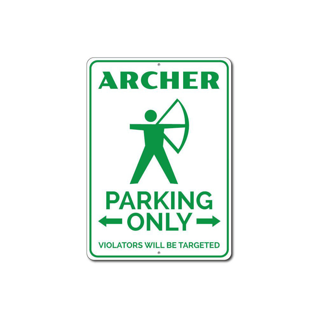 Archer Parking Sign