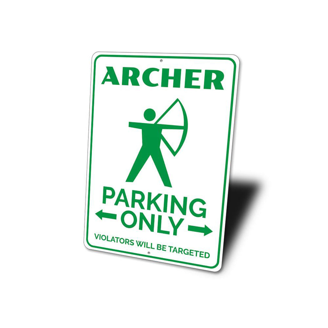 Archer Parking Sign