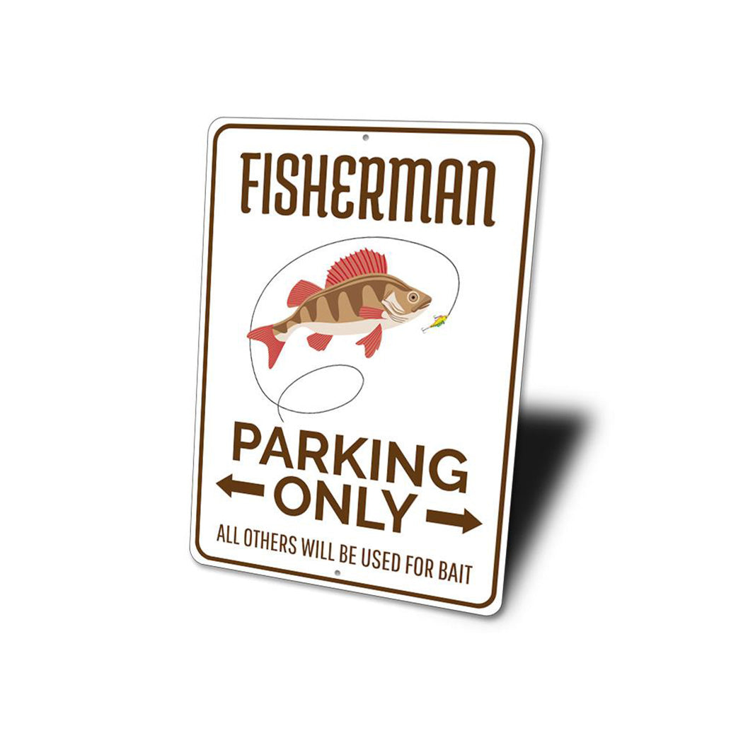 Fisherman Parking Sign
