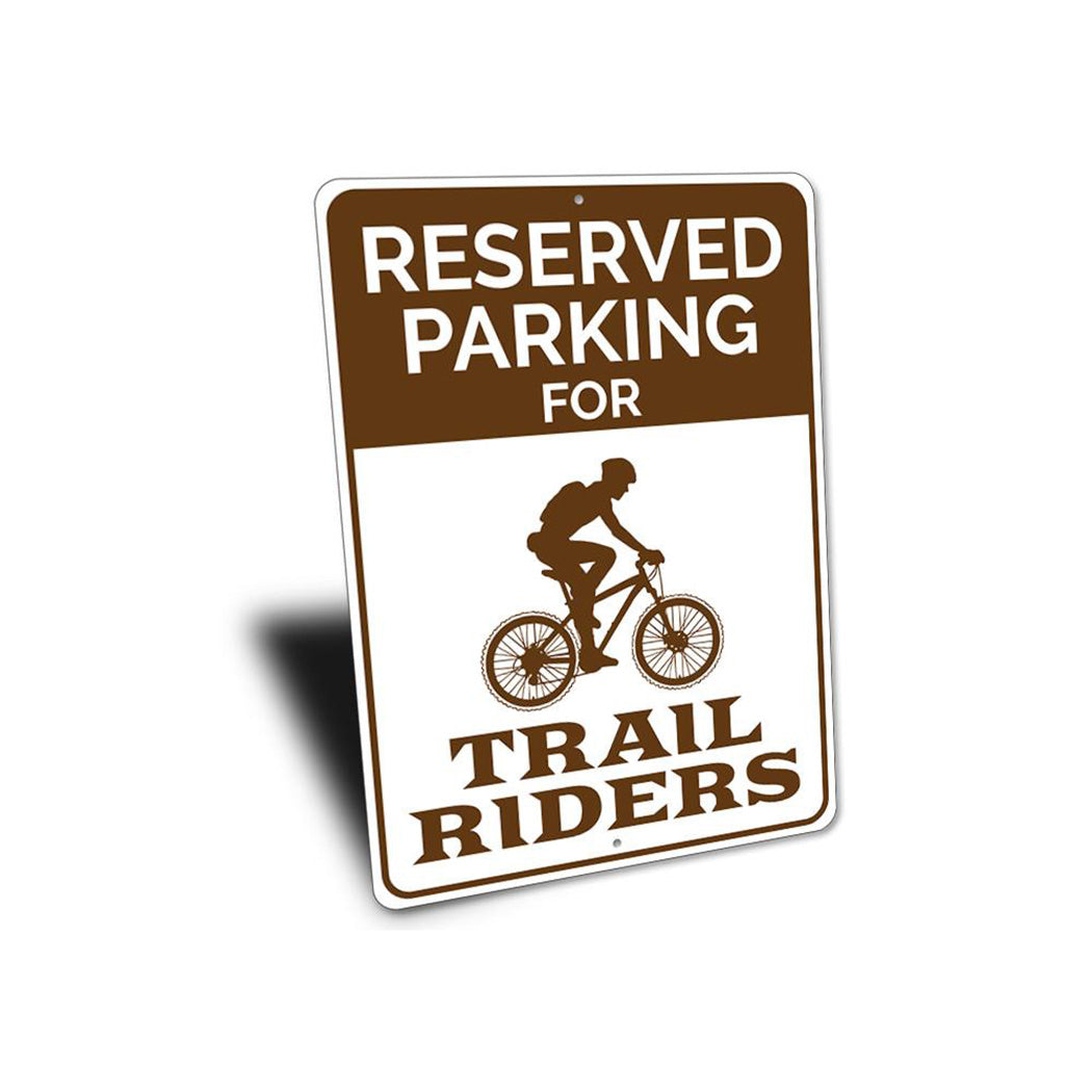 Trail Rider Parking Sign