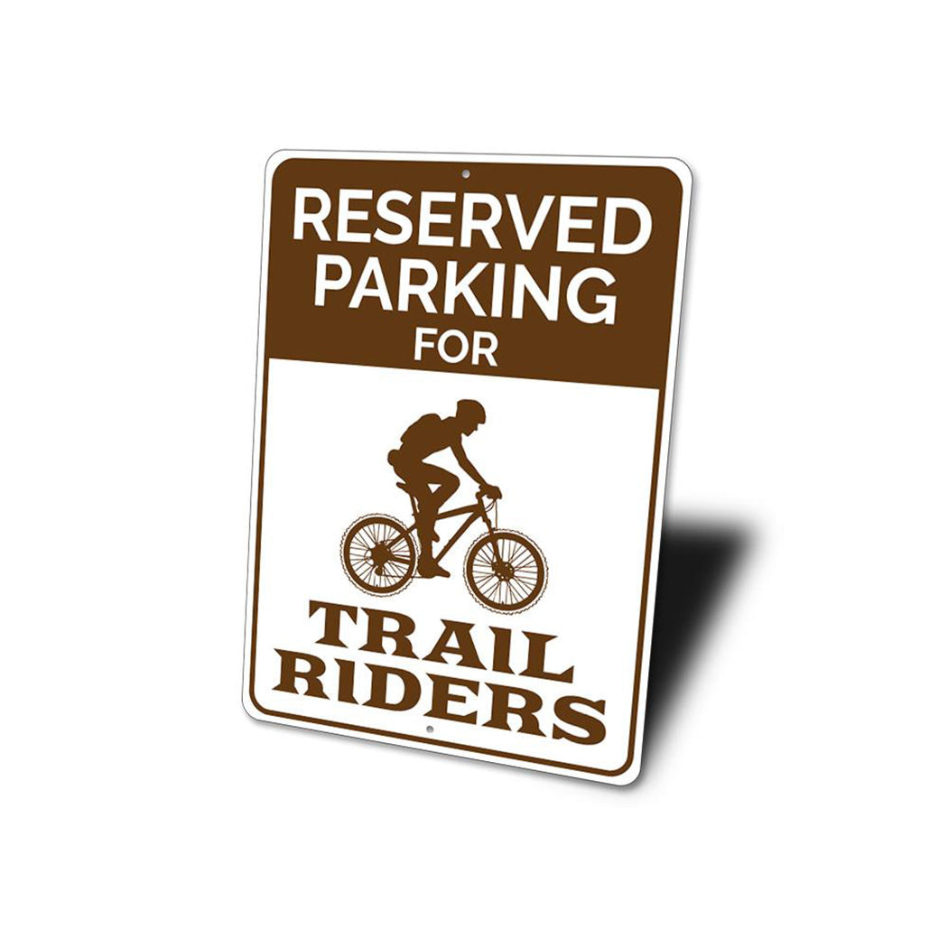 Trail Rider Parking Sign