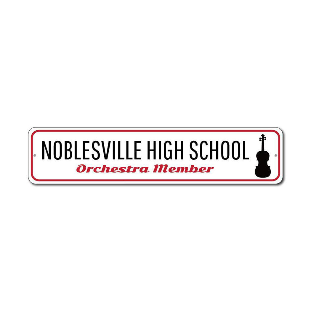 Orchestra Member Metal Sign