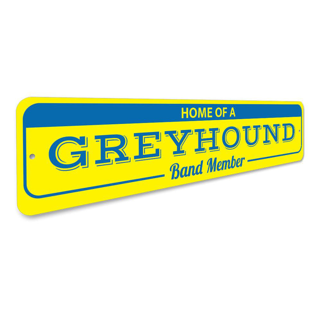 Home of a Band Member Sign
