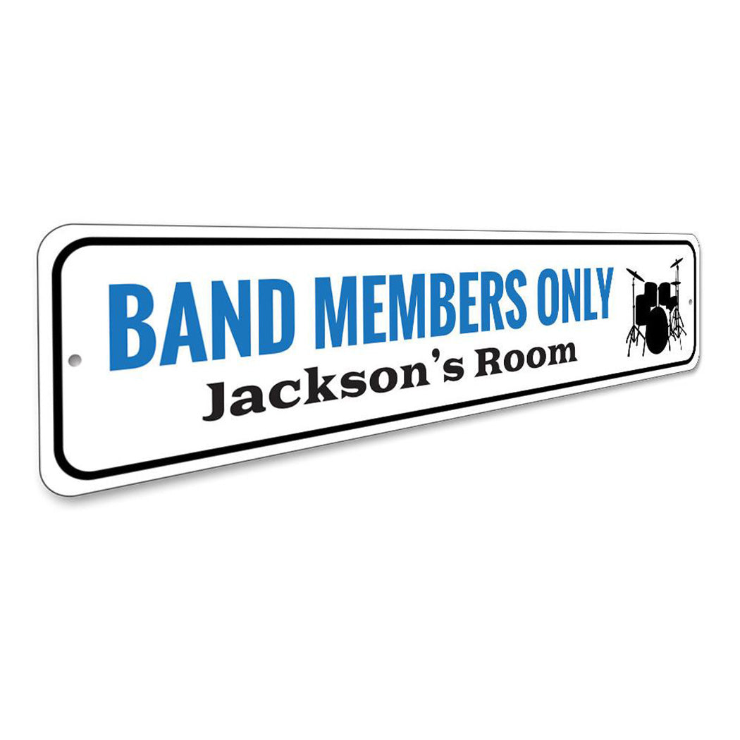 Drum Set Sign