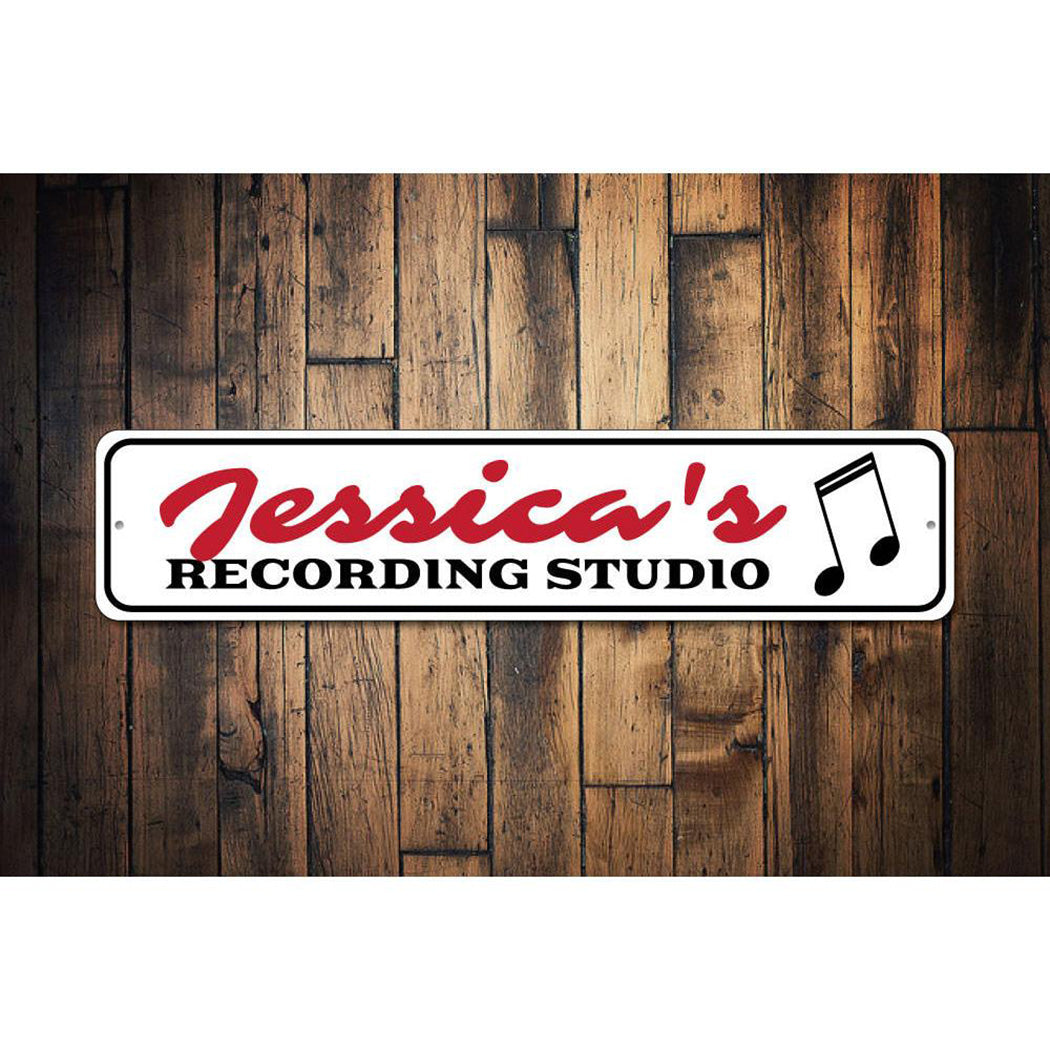 Recording Studio Sign