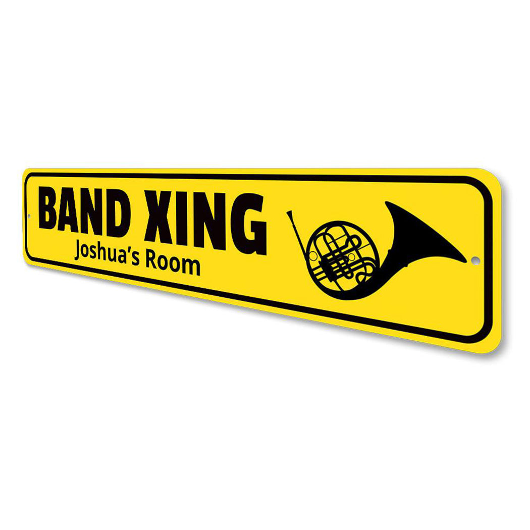 Band Crossing Sign