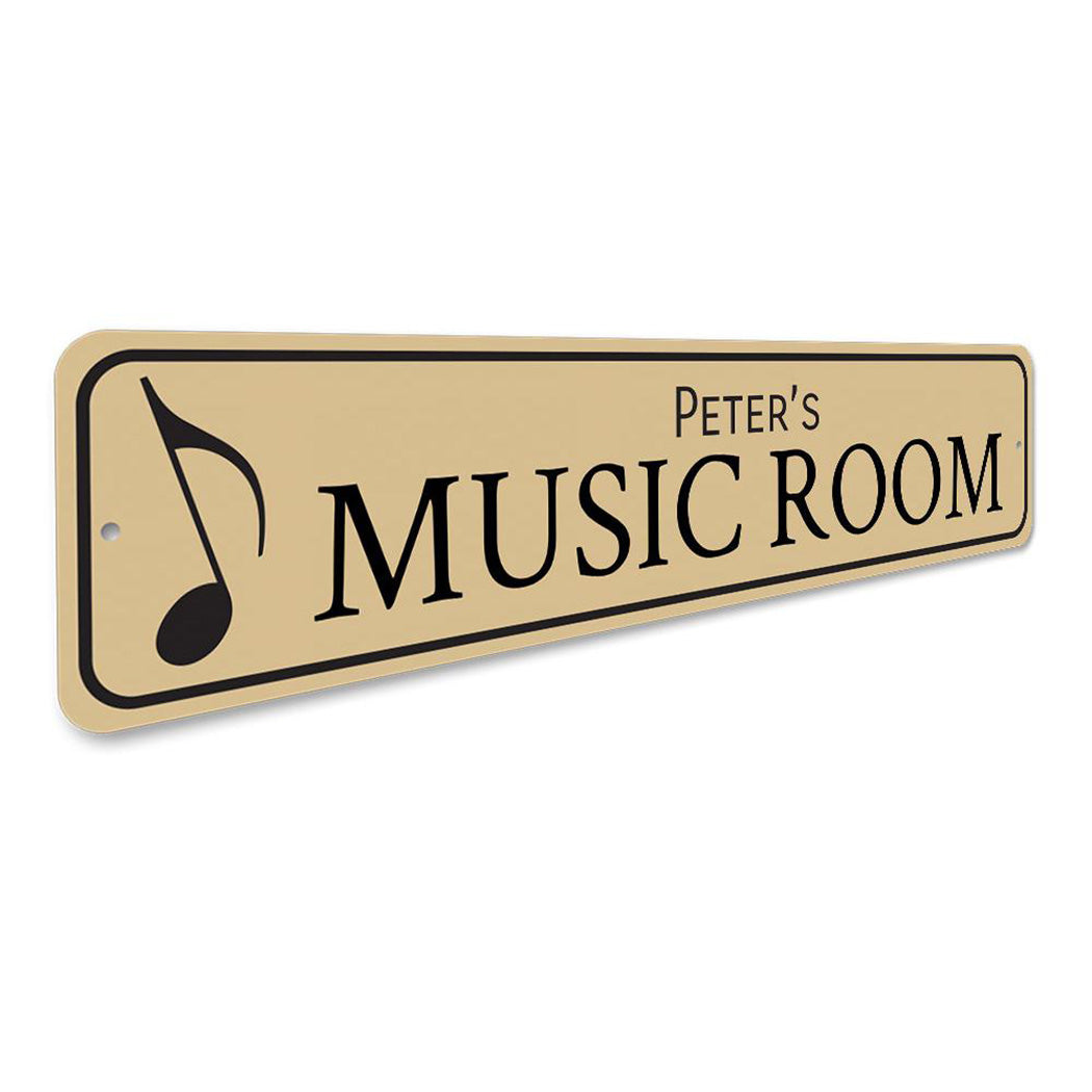 Music Room Name Sign