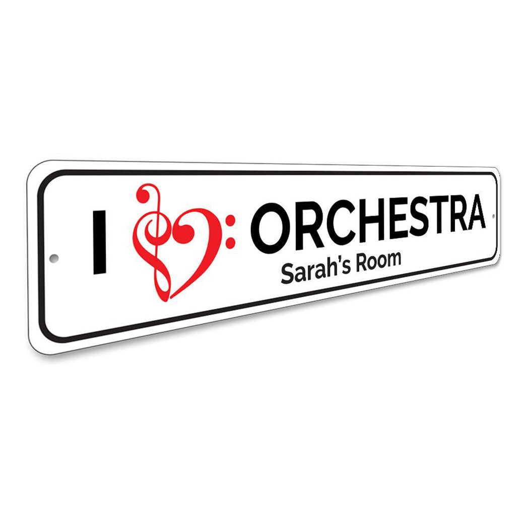 I Love Orchestra Sign