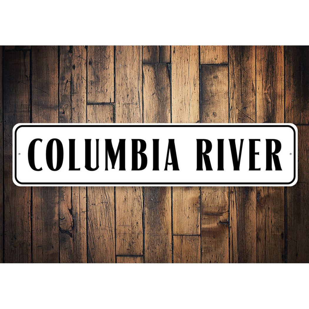 Custom Personalized River Sign