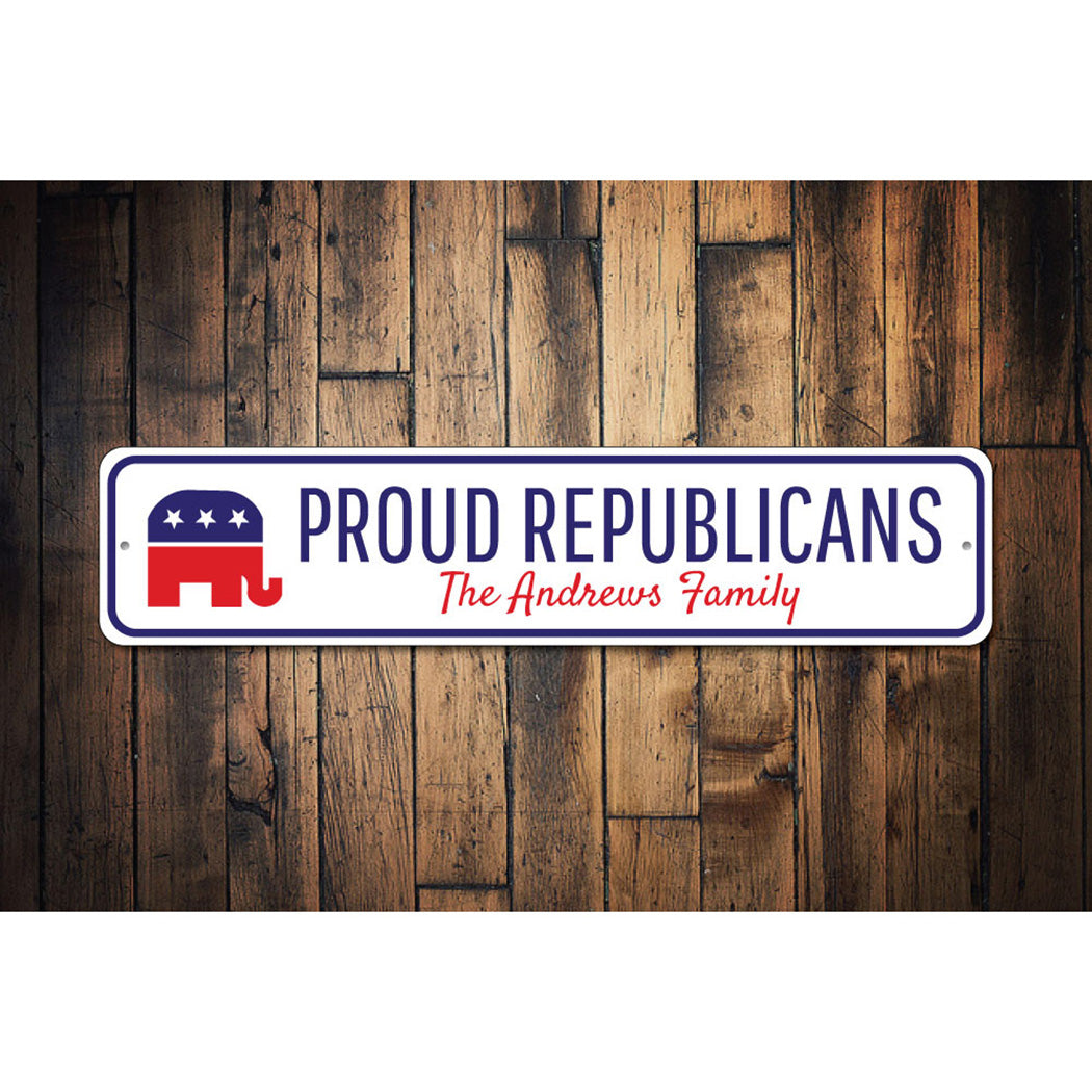 Republican Family Sign