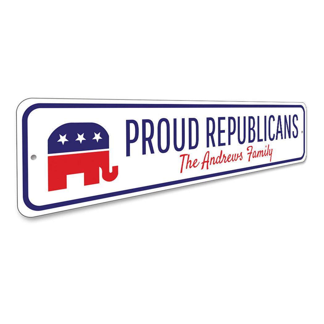 Republican Family Sign