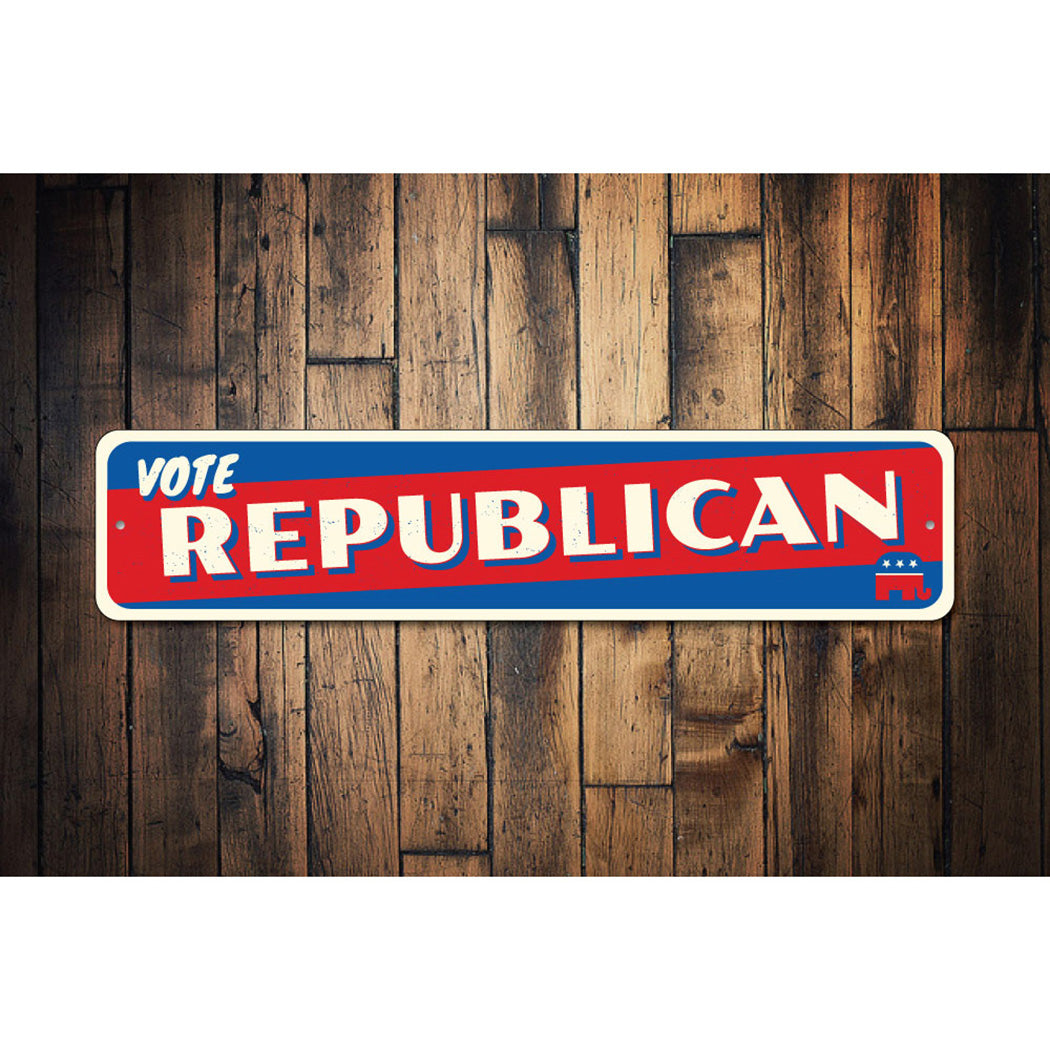 Vote Republican Sign
