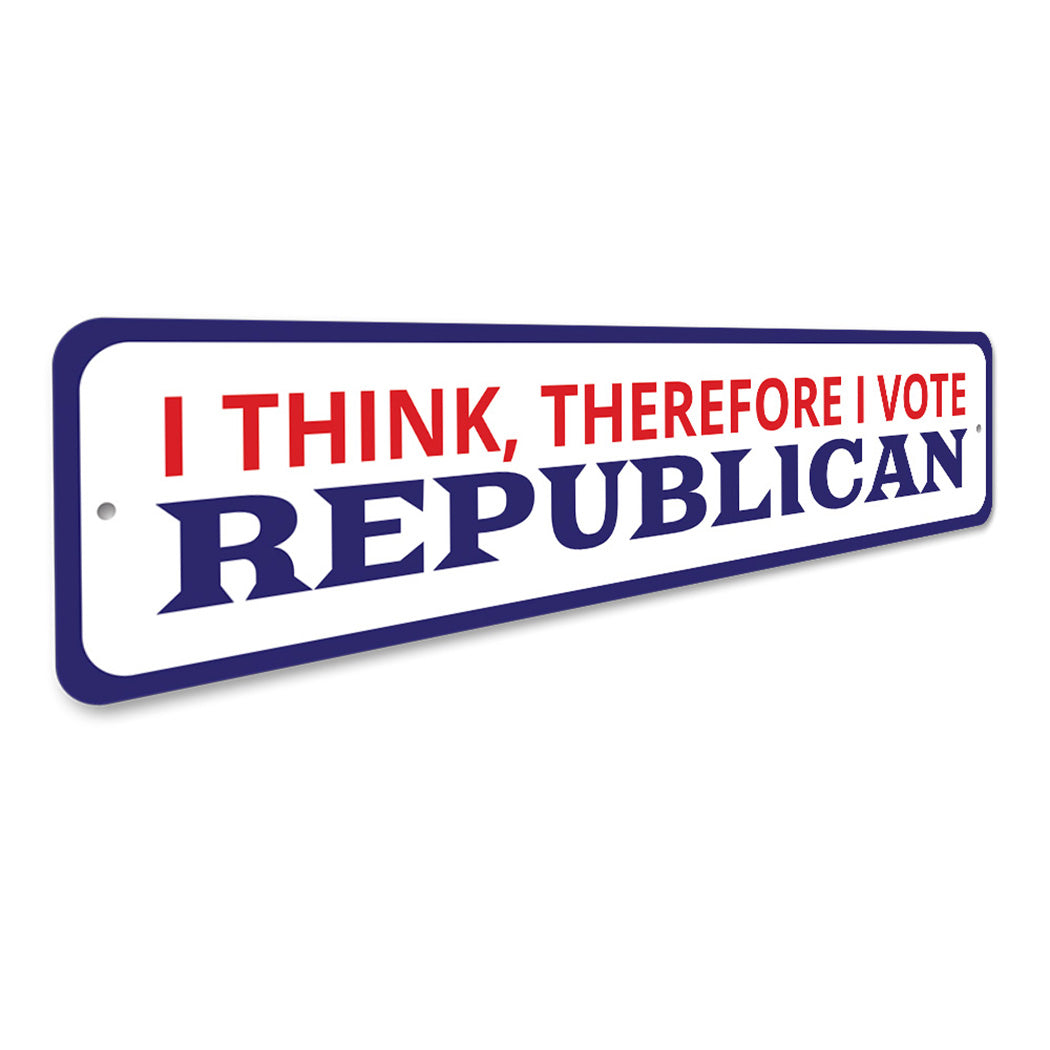 I Vote Republican Sign