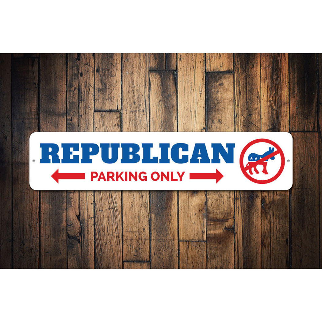 Republican Parking Sign