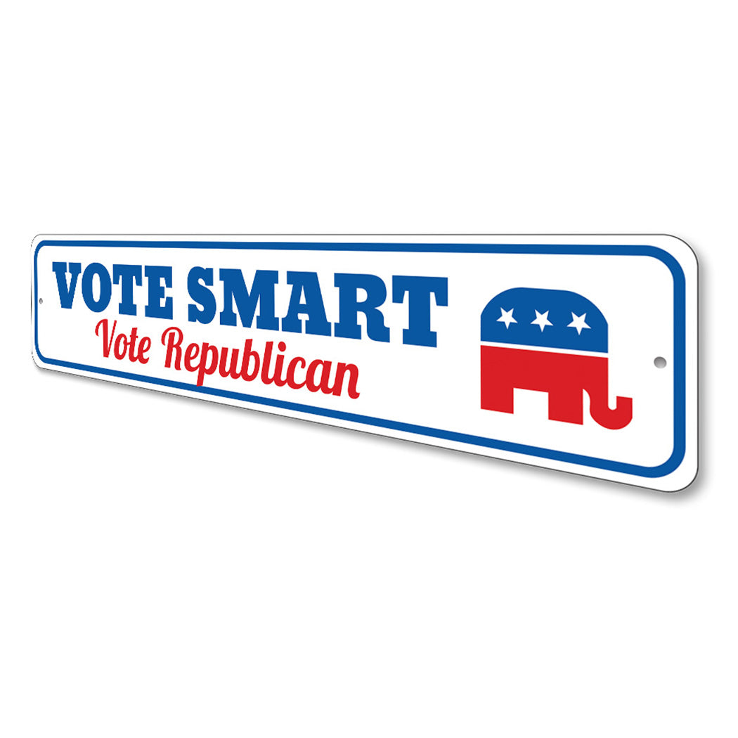 Vote Smart Republican Sign