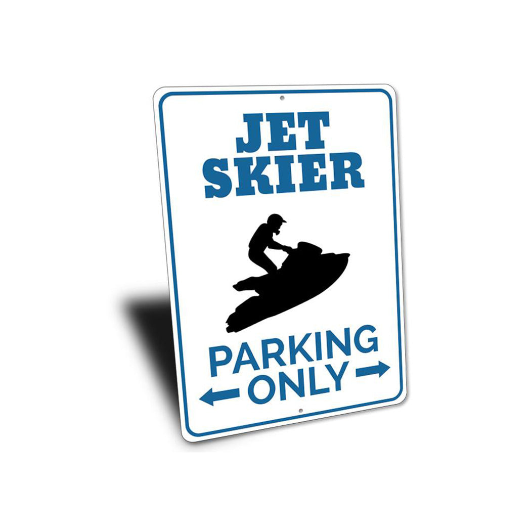 Jet Skier Parking Sign
