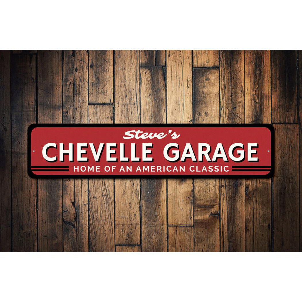 Chevy Chevelle Sign