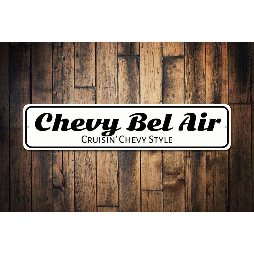Chevy Bel Air Sign