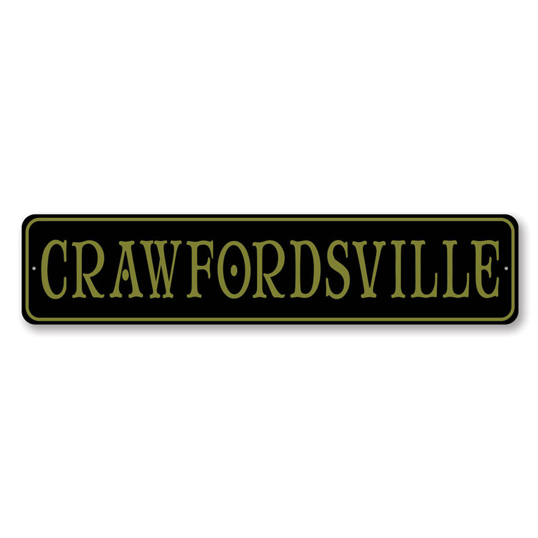 Personalized City Sign