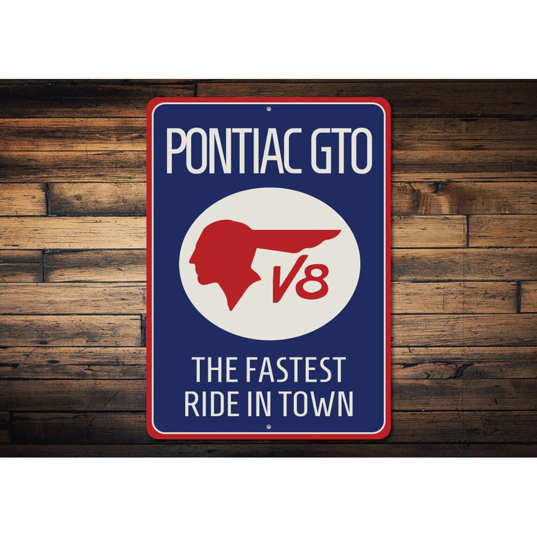 Pontiac GTO Sign
