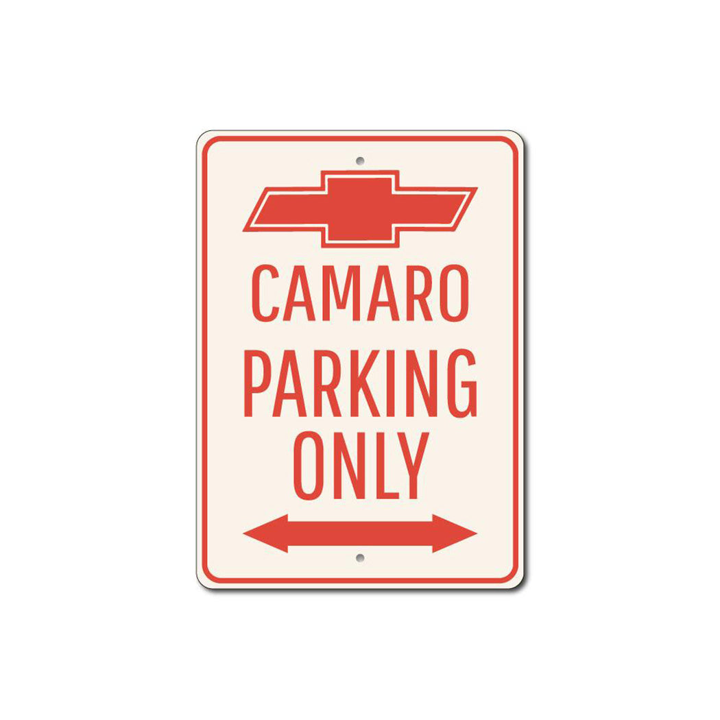 Camaro Parking Only Sign