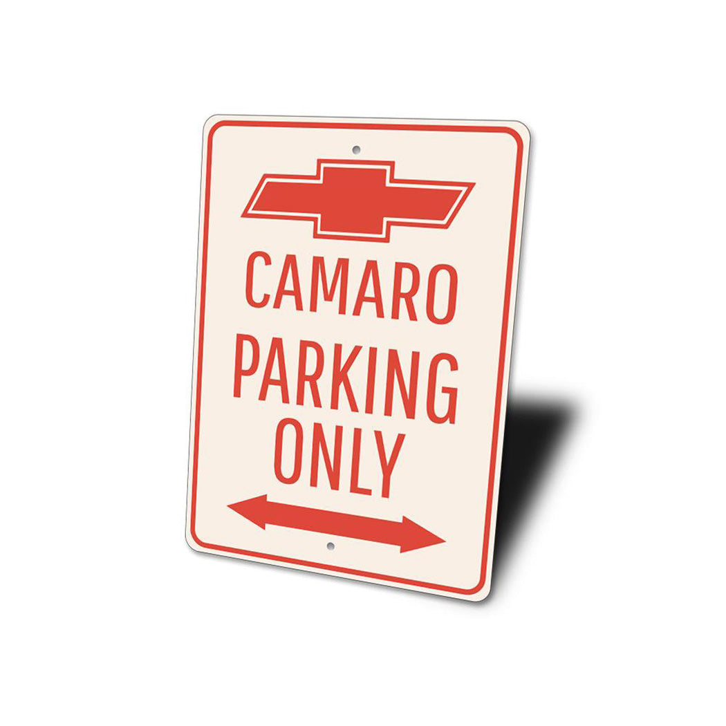 Camaro Parking Only Sign
