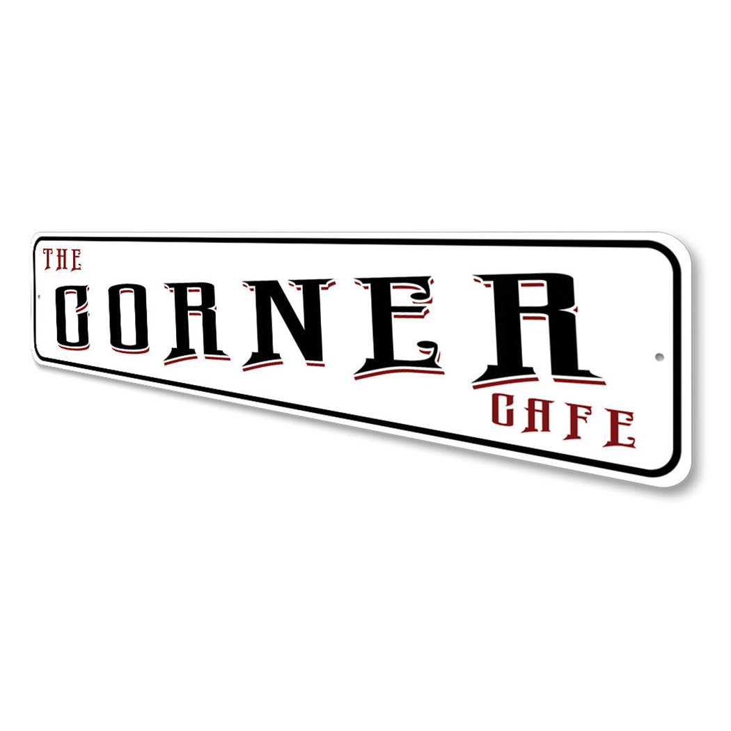 The Corner Cafe Sign