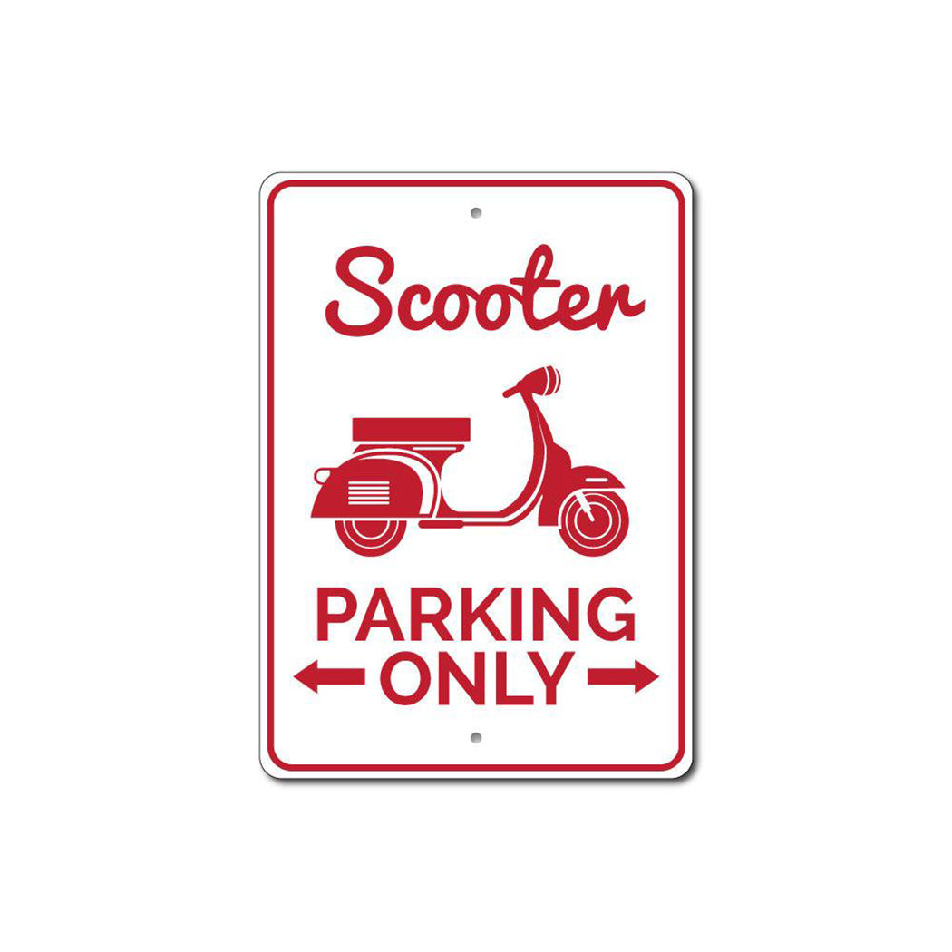 Scooter Parking Sign