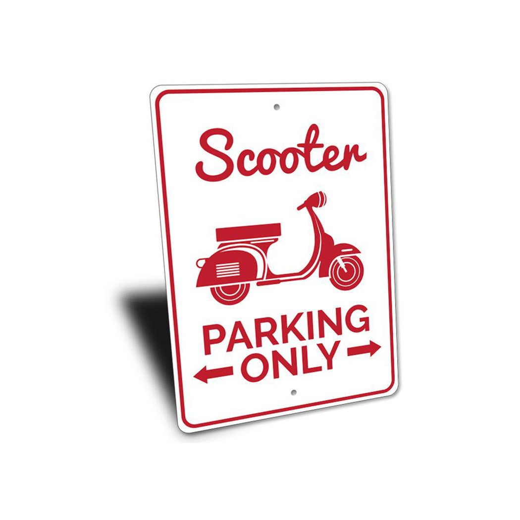 Scooter Parking Sign