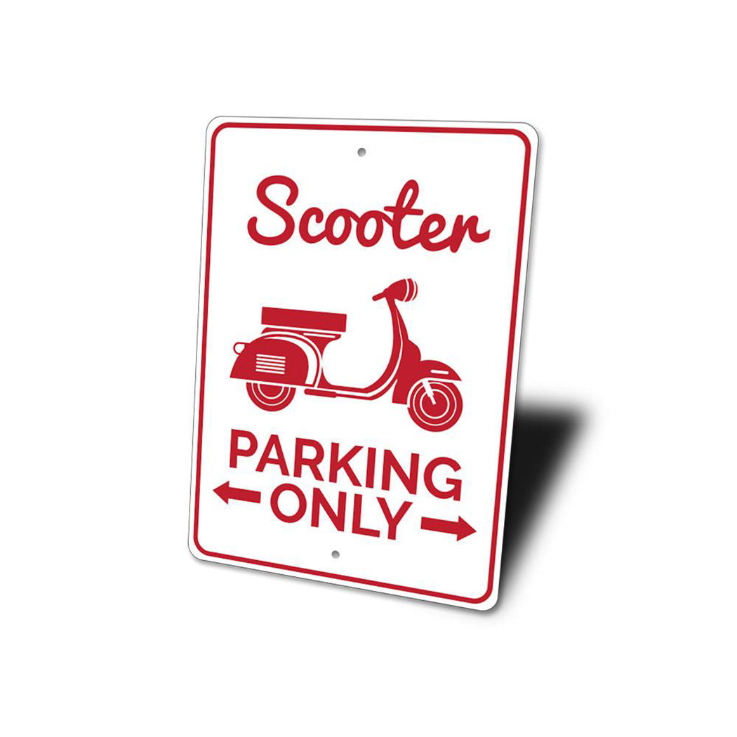 Scooter Parking Sign