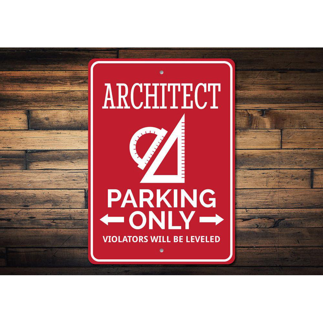 Architect Parking Sign