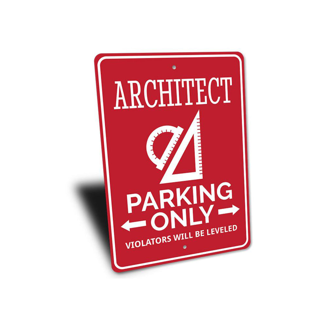 Architect Parking Sign