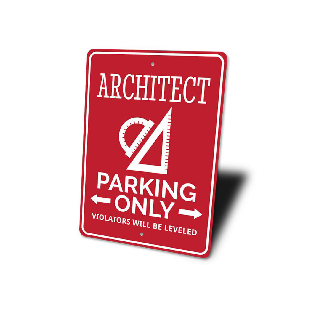 Architect Parking Sign