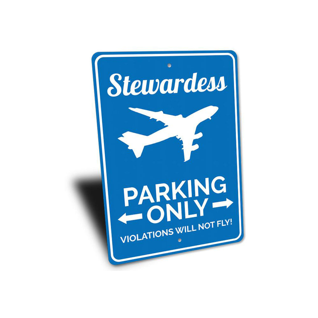 Stewardess Parking Sign