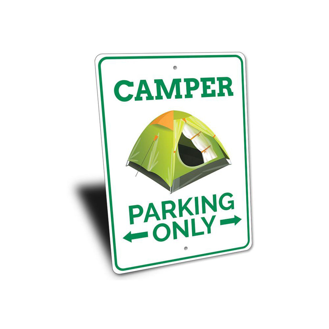 Camper Parking Sign